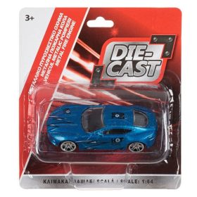 Miniatűr Játékautó 5-féle színben 1:64
