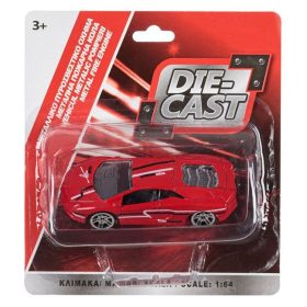 Miniatűr Játékautó 5-féle színben 1:64