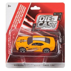 Miniatűr Játékautó 5-féle színben 1:64