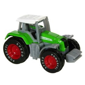 Miniatűr Játék Traktor - Zöld vagy Piros - 1:64