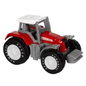 Miniatűr Játék Traktor - Zöld vagy Piros - 1:64