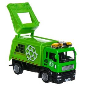 Miniatűr Zöld Kukásautó Játék 1:55