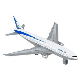 Boeing 777 Játékrepülőgép - Fehér és Ezüst