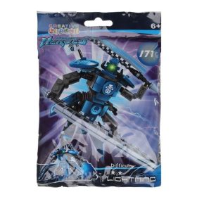 Kék Warrior Harci Robot Építőjáték (177 darabos)