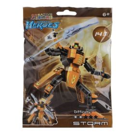 Warrior Arany Robot Építőjáték (143 darabos)