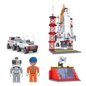 Rakétakilövő Építőjáték 2 Figurával (570 darabos)