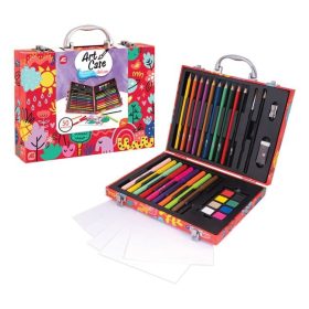   HappiHobbi Deluxe Fa Színező Készlet My World - 50 darabos tartozékkal