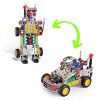 Fém építőjáték készlet - Robot és Jármű - 215 darabos