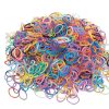 Színes gumikarkötő készítő készlet - Rubber Band Loom Kit, 1000 db-os