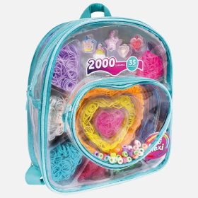   Plexi Flexi Hátizsák 2000 db Gumiszalaggal és 35 Kiegészítővel - AS