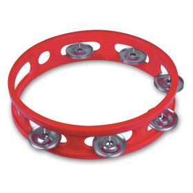 Piros Játék Tamburin - 18 cm