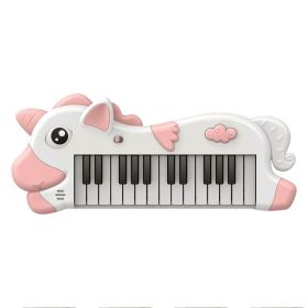   Elektronikus Játékzongora 25 Billentyűvel és Dallamokkal - Unikornis Modell