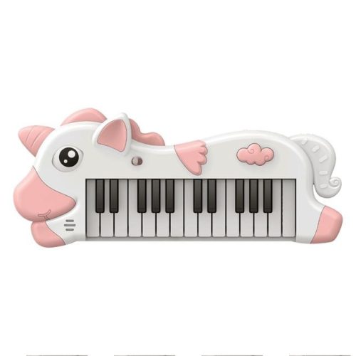 Elektronikus Játékzongora 25 Billentyűvel és Dallamokkal - Unikornis Modell