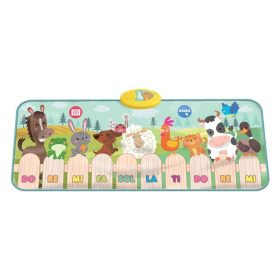 Óriás Zenélő Padlózongora Állathangokkal - 95x35 cm