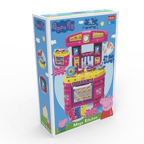 Peppa Malac játékkonyha 13 kiegészítővel