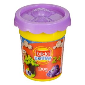   Bildo DOH Lila Gyurma Állatfigurás Nyomómintás Kupakkal 130g