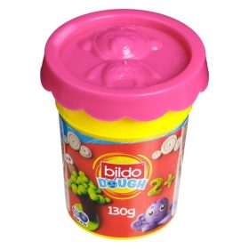   Bildo DOH Rózsaszín gyurma pohárban, állatfigurás nyomdázó tetővel 130g