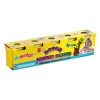 Csillámos gyurma készlet pohárban DOH - 5x140g