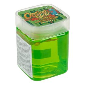   Zöld Crystal Slime Nyúlós Zselé Játék Dinoszaurusz Figurával 250g