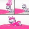 Kristálytiszta Pink Slime Zselé Unicornis Figurával 250g