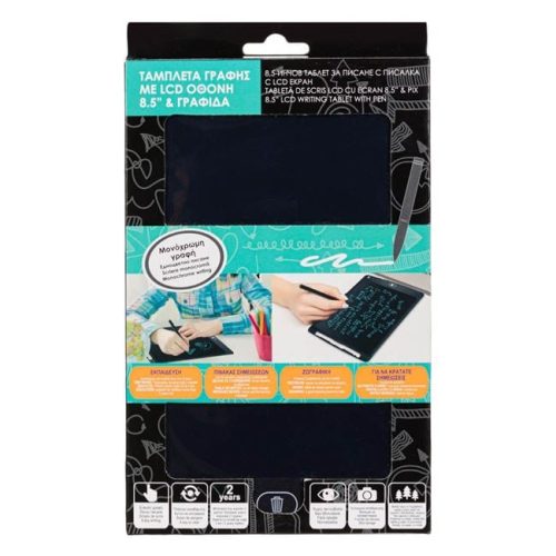 Gyerek LCD rajztábla írószerrel, 8.5"
