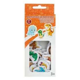 Mágneses Papír Dinoszauruszok - 27 db-os készlet