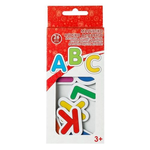 Mágneses Angol ABC Játék – 26 darabos papír betűkészlet
