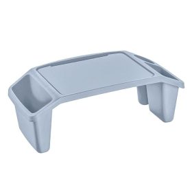   Gyermek Műanyag Laptoptartó Asztalka, Világoskék, 59,5x30,3x21,1 cm
