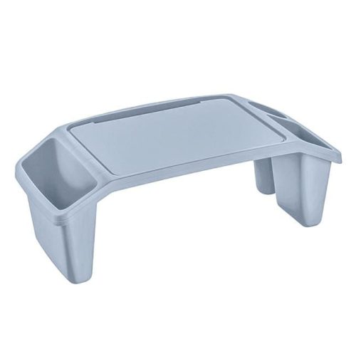 Gyermek Műanyag Laptoptartó Asztalka, Világoskék, 59,5x30,3x21,1 cm