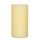 Ecru illatgyertya vanília illattal Ø7x13cm