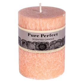 Bézs Illatgyertya Virág Illattal Ø6.4x8cm