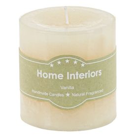 Ecru Illatgyertya Vanília Illattal Ø6.5x7cm