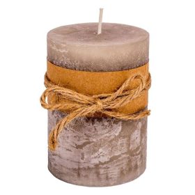 Illatgyertya Taupe Szürke Madzaggal Ø6.8x9.5cm