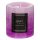 Illatgyertya Mályva Lila Ibolya Illattal Ø7x7.5cm