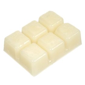   Illatviasz olvasztáshoz - Vanília és Borostyán illatú ekrü kockák - 6db