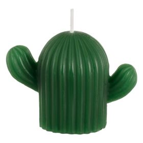   Mini Kaktusz Gyertya - Rózsaszín, Narancssárga, Lila Színekben - 3.5x5 cm