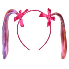 Hajpánt 2 színes copffal