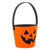 Halloweeni cukorkagyűjtő táska - tököcske 13.5cm