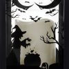 Kalapos Halloweeni lámpás - boszorkány