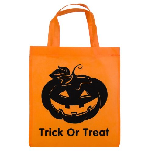 Halloweeni cukorkagyűjtő táska - trick or treat