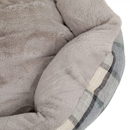 Felis kutyaágy - Bolyhos, szürke - 75x66x22