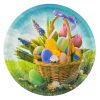 Húsvéti fém tálca - Húsvéti tojások
