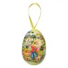 Húsvéti dekoratív tojások - Sárga tojás nyuszikkal 6 db