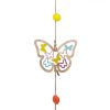 Húsvéti függő dekoráció fából - Pillangók