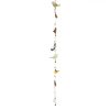 Húsvéti függő dekoráció fából - Énekesmadarak tollakkal 95cm 