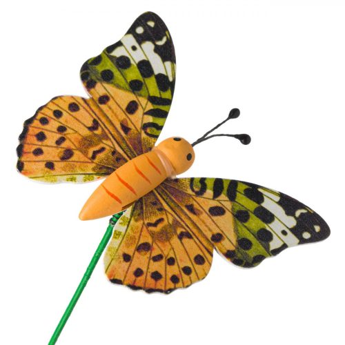 Dekoratív Pillangós Fa Beszúró Kaspóba, 25 cm