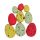 Húsvéti dekoratív tojás - Színes dekor tojások, 60db