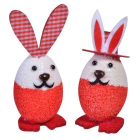 Dekor tojás nyuszik 2db