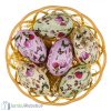 Húsvéti dekorációs kosár tojásokkal 