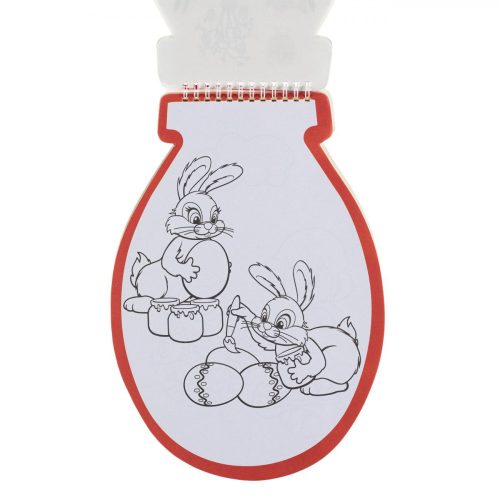 Kifestőkönyv matricákkal és 4 db filctollal, 21x30 cm - 20 oldal